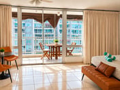 Queen Bed in Coral Beach Apartment Isla Verde