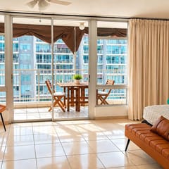 Queen Bed in Coral Beach Apartment Isla Verde
