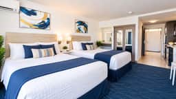 Queen Beds at ESJ Towers on Isla Verde Beach - Image 2