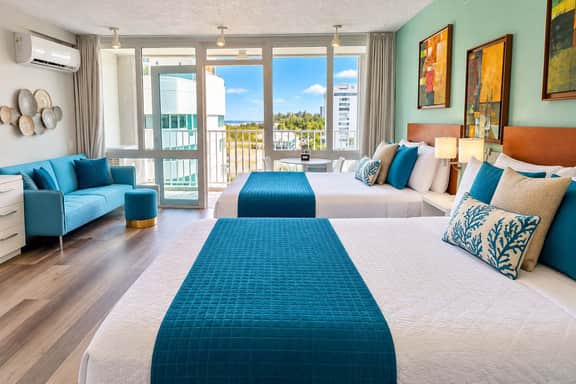 Isla Verde ESJ Towers Studio Apt with Queen Beds - Image 3